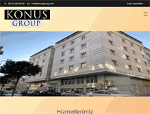 Tablet Screenshot of konusgroup.com